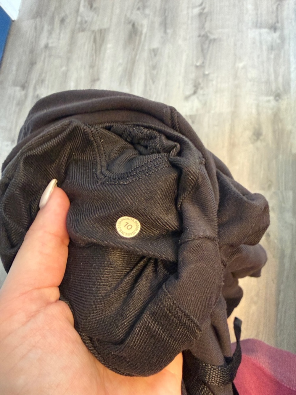 lululemon Black Women's Jogger Pants with Drawstring ready to rulu crop - Picture 3 of 3